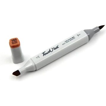 Touchliit BR103 Potato Brown Çift Taraflı Marker Kalem