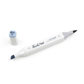 Touchliit Çift Taraflı Blue Grey 3 BG3 Marker Kalem