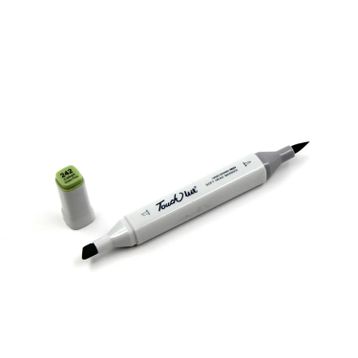 Touchliit GY242 Cobalt Green Pale Çift Taraflı Marker Kalem