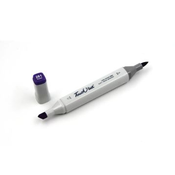 Touchliit P281 Violet Çift Taraflı Marker Kalem