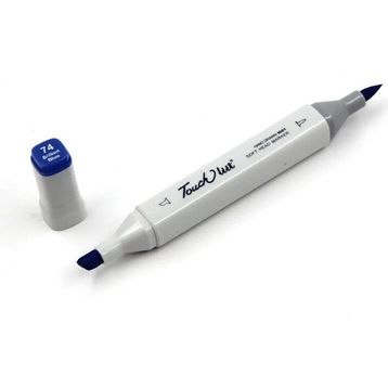 Touchliit PB74 Brilliant Blue Çift Taraflı Marker Kalem