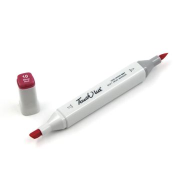 Touchliit R10 Deep Red Çift Taraflı Marker Kalem