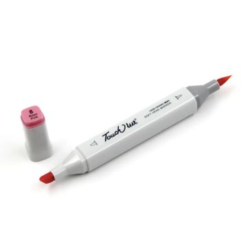 Touchliit R8 Rose Pink Çift Taraflı Marker Kalem