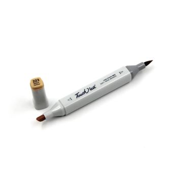 Touchliit Y223 Straw Yellow Çift Taraflı Marker Kalem