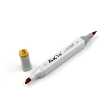 Touchliit Y35 Lemon Yellow Çift Taraflı Marker Kalem