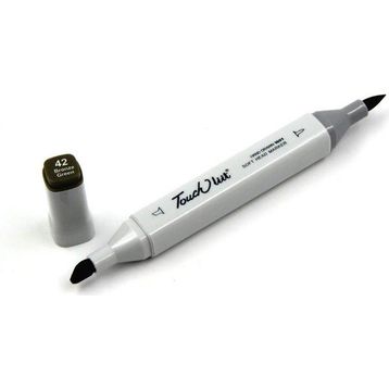 Touchliit Y42 Bronze Green Çift Taraflı Marker Kalem