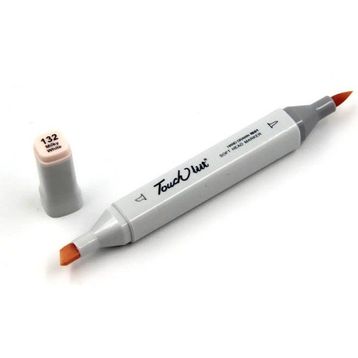 Touchliit YR132 Milky White Çift Taraflı Marker Kalem