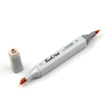 Touchliit YR26 Pastel Peach Çift Taraflı Marker Kalem