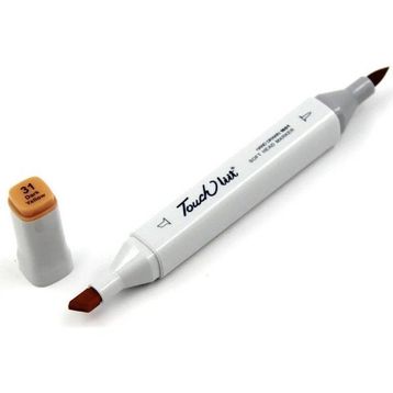 Touchliit YR31 Dark Yellow Çift Taraflı Marker Kalem