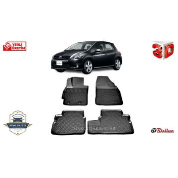 Toyota Auris 2007-2012 3D Havuzlu Paspas