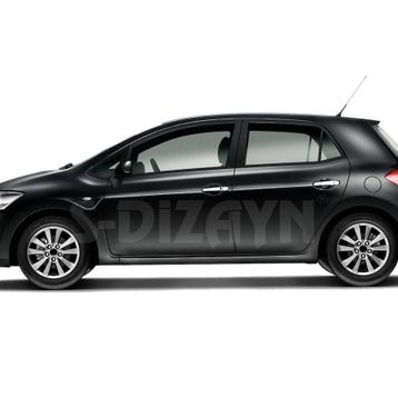 Toyota Auris 2007 2012 7501120 4 Kapı Krom Kapı Kolu