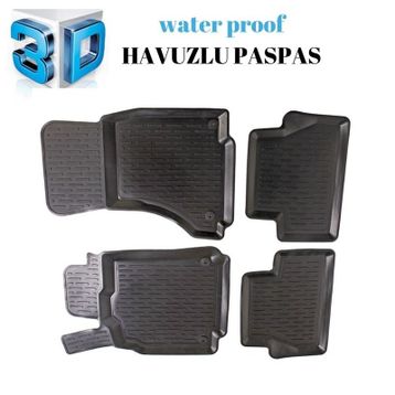 Toyota Auris 2013 3D Havuzlu Paspas