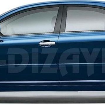 Toyota Avensis 2003 2008 7502120 4 Kapı Krom Kapı Kolu