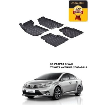 Toyota Avensis 2009 Araca Özel Paspas