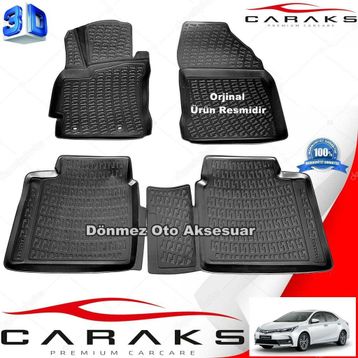 Toyota Corolla 2013-2018 3D Havuzlu Paspas