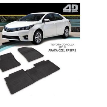 Toyota Corolla 2013-2018 3D Havuzlu Paspas