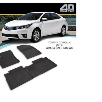 Toyota Corolla 2013-2018 3D Havuzlu Paspas