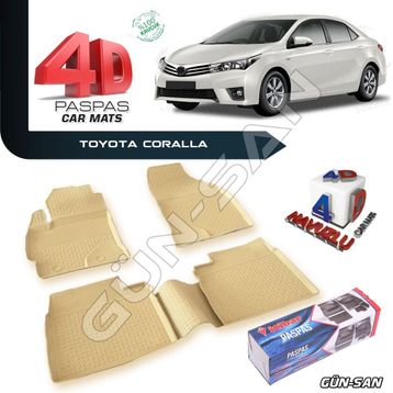 Toyota Corolla 2013 Sonrası 4D Havuzlu Paspas