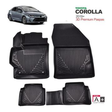 Toyota Corolla 2019 3D Havuzlu Paspas