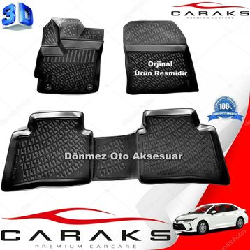 Toyota Corolla 2019 Sonrası 3D Havuzlu Paspas
