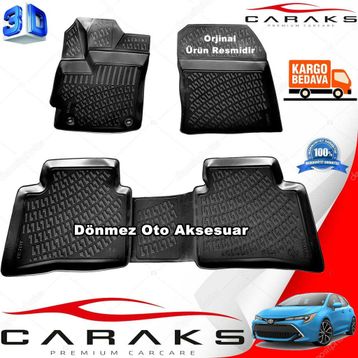 Toyota Corolla 2019 Sonrası 3D Havuzlu Paspas