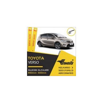 Toyota Verso 2009-2013 Silecek Takımı