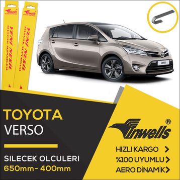 Toyota Verso 2009-2013 Silecek Takımı
