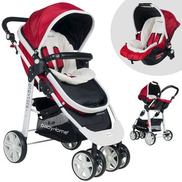 Toytoy Ahşap Bebek Arabası