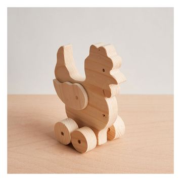 Toytoy Ahşap Demonte Horoz