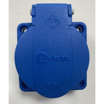 Tp Electric 1x16a Pano Mavi Prizi