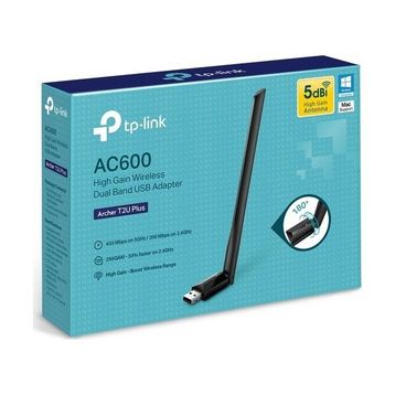 TP-Link ARCHER-T2U-PLUS TP-Link Archer T2U Plus AC 600 Mbps Antenli Wireless USB Adaptör