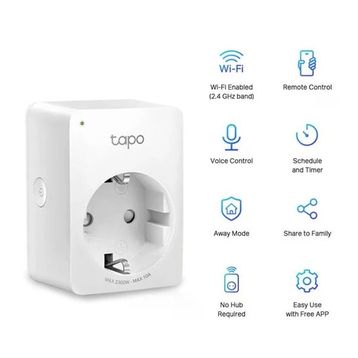 TP-Link Beyaz 2'li Tapo P100 Mini Wi-Fi Akıllı Priz