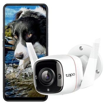 TP-Link C310 Tapo 2K 3MP Hareket Algılama IP66 30 m Gece Görüşü Wi-Fi Ethernet Güvenlik Kamerası