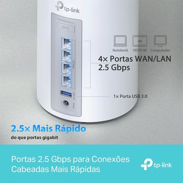 TP-Link Deco BE65 BE9300 Tüm Evi Kapsayan Mesh 1'li Router