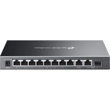 TP-Link ES210GMP Omada 10 Port 10/100/1000 8xPoE 123W +1SFP Yönetilebilir Switch