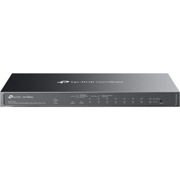 TP-Link ES210GMP Omada 10 Port 10/100/1000 8xPoE 123W +1SFP Yönetilebilir Switch