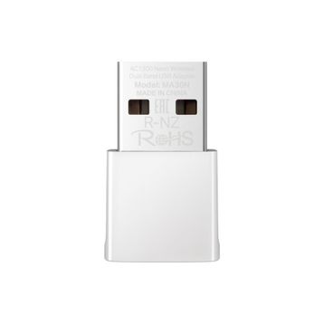 TP-Link Mercusys MA30N AC1300 Nano Kablosuz USB Adaptör