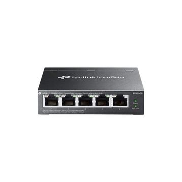 TP-Link Omada ES205GP 5 Port 10/100/1000 4 Port Poe+ 5xGigabit RJ45 Poe+ 65W Metal Kasa Yönetilebilir Switch