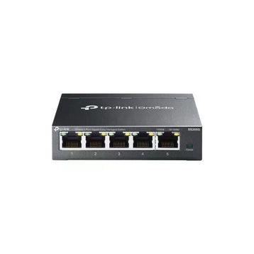 TP-Link Omada ES205GP 5 Port 10/100/1000 4 Port Poe+ 5xGigabit RJ45 Poe+ 65W Metal Kasa Yönetilebilir Switch