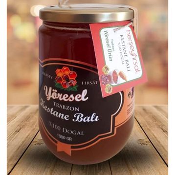Trabzon Yöresel 1 kg Kestane Balı