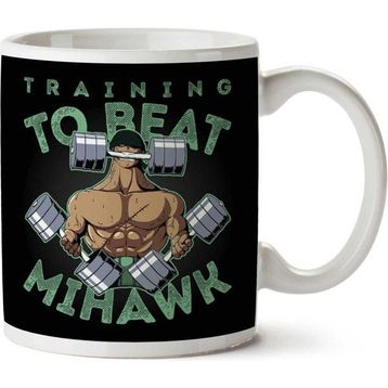 Training to Beat Mihawk Roronoa Zoro Baskılı Kupa