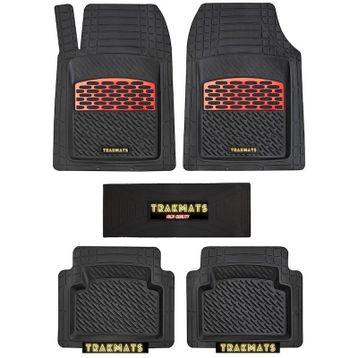 Trakmats Hyundai Accent Yumurta Kasa 1996 Universal Lüks Kırmızı Oto Paspas