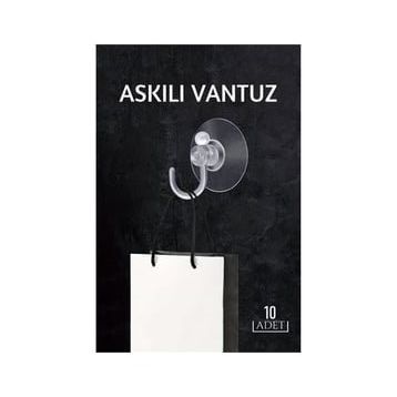 Transformacion 10 Adet Askılı Vantuz