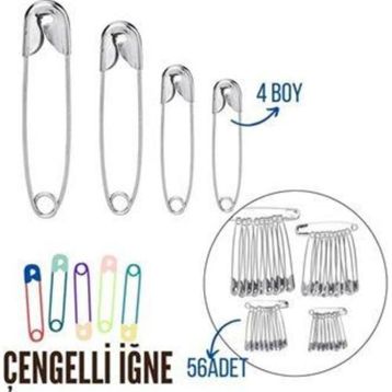 Transformacion 717557 4 Boy 56 Adet Çengelli İğne