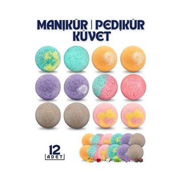 Transformacion 717653 12 Adet Pedikür Manikür Banyo Bombası Topu