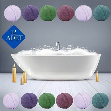 Transformacion 717653 12 Adet Pedikür Manikür Banyo Bombası Topu