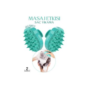 Transformacion 718411 Absolute Design Silikon Masaj Destekli Saç Yıkama Fırçası