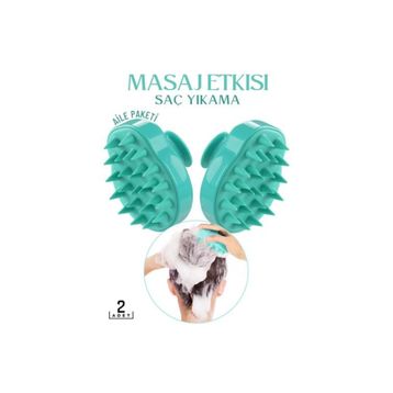 Transformacion 718411 Absolute Design Silikon Masaj Destekli Saç Yıkama Fırçası
