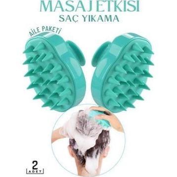 Transformacion 718411 Absolute Design Silikon Masaj Destekli Saç Yıkama Fırçası