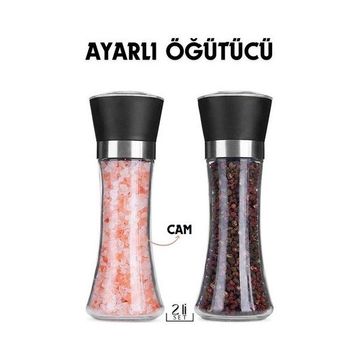 Transformacion 718753 2'li Dees Dickerhoof Design Baharat Tuz Öğütücü Set